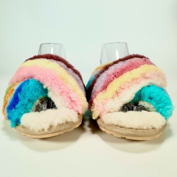 EMU Australia by Anthropologie Mayberry Rainbow Sheepskin Slipper in Multicolor - Picture 12 of 16